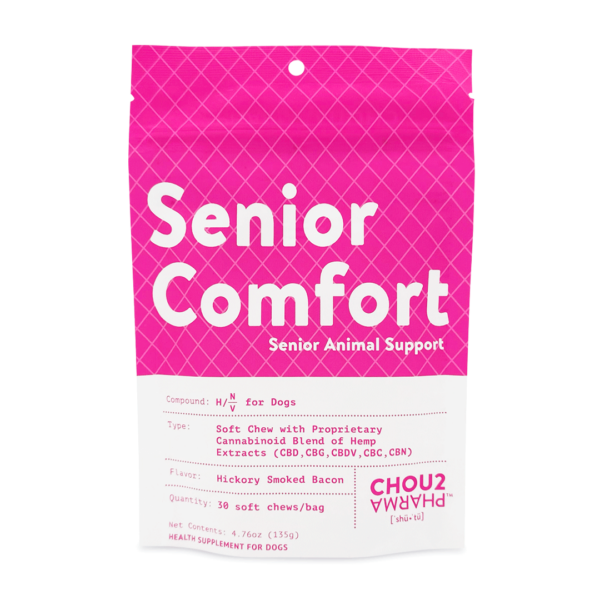 Senior Comfort Soft Chews for Dogs Front Package
